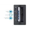StarTech.com 3m QSFP+ sadales kabelis - QSFP+ uz 4x SFP+