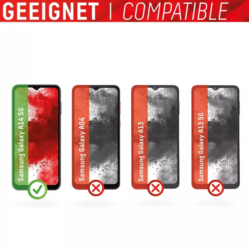 Displex ekrāna aizsargs Samsung Galaxy A14 5G, izturīgs pret skrāpējumiem
