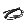 Zebra seriālais kabelis - DB-9 (M) - 12 V - 2,8 m