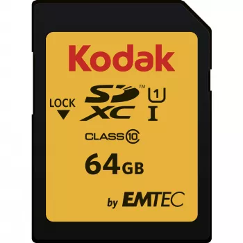 Atmiņas karte Emtec 64GB SDXC UHS-I EKMSD64GXC10K