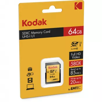 Atmiņas karte Emtec 64GB SDXC UHS-I EKMSD64GXC10K