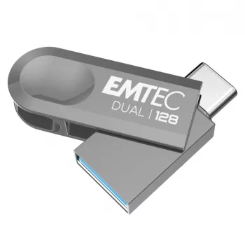 USB zibatmiņa Emtec 128GB USB Type-A USB Type-C D280