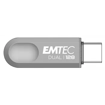 USB zibatmiņa Emtec 128GB USB Type-A USB Type-C D280