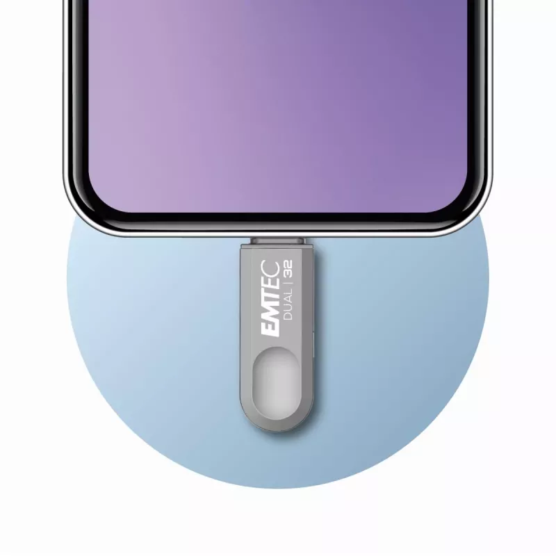USB zibatmiņa Emtec 128GB USB Type-A USB Type-C D280
