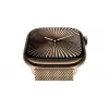 Smartwatch Apple Watch Series 10 GPS + Cellular 46mm Slate titāna korpuss ar Slate Milanese Loop - S/M