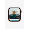 Smartwatch Apple Watch Series 10 GPS + Cellular 46mm Slate titāna korpuss ar Slate Milanese Loop - S/M