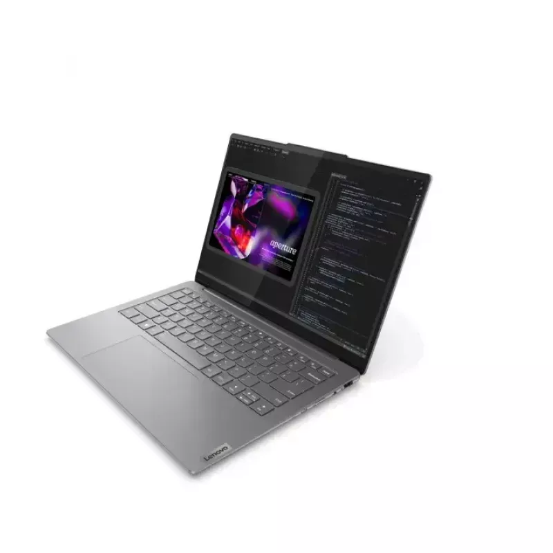 Lenovo YOGA plāns 7 14 collu Ultra 5 125H, 16 GB LPDDR5, 1 TB NVMe, 14 collu WUXGA OLED, Windows 11 Home, Luna pelēka