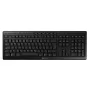 Bezvadu tastatūra CHERRY STREAM tastatūra WIRELESS QWERTY Melns
