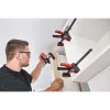 Galda skava Bessey EZR15SET vienas rokas, 150 mm iespīlēšanas platums, 60 mm rīkles dziļums, melna/sarkana