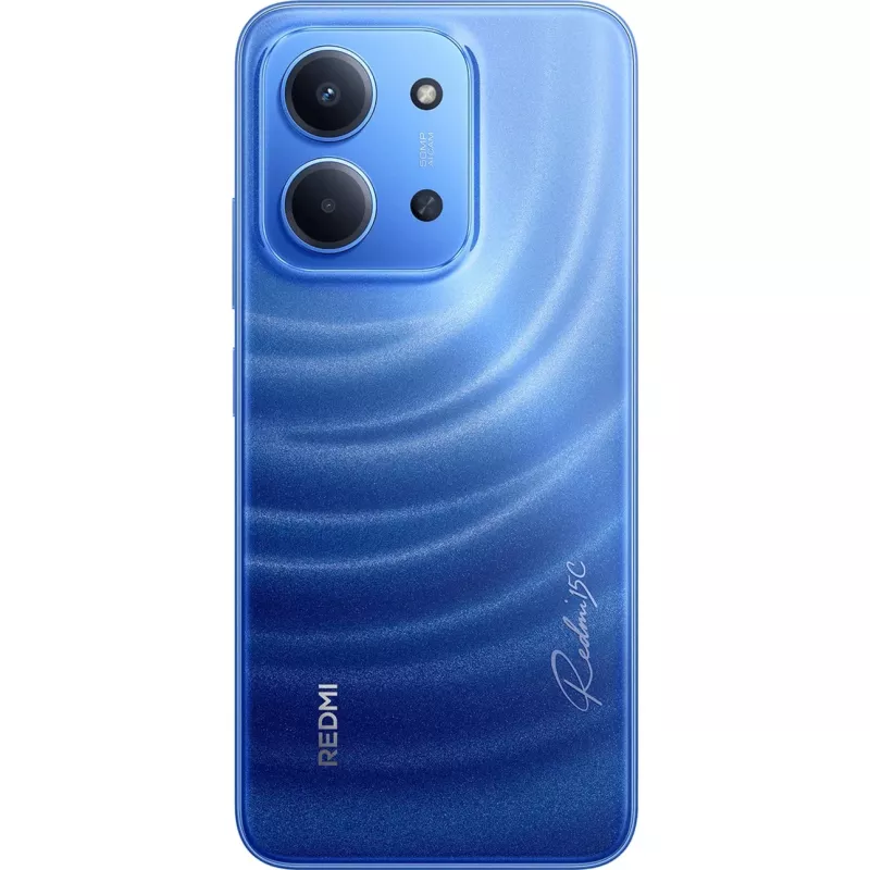 Viedtālrunis Xiaomi Redmi 15C 6,71 collas 8 GB RAM 256 GB atmiņa Moonlight Blue, energoefektivitātes klase A