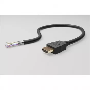 Goobay HDMI 2.0 90° leņķa kabelis ar Ethernet 4K 60Hz 5 m Melns