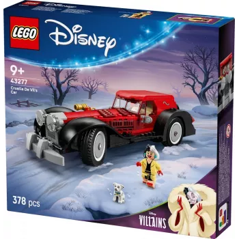 LEGO komplekts Cruella De Vil's Car 43277 – kolekcionējams būvēšanas komplekts