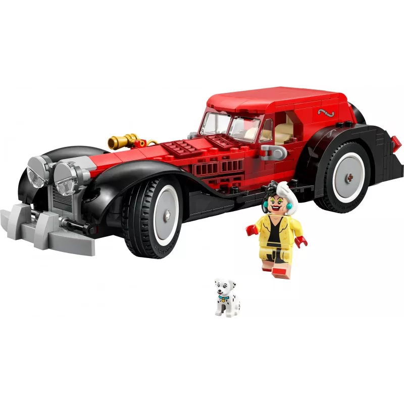 LEGO komplekts Cruella De Vil's Car 43277 – kolekcionējams būvēšanas komplekts