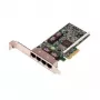 Dell Broadcom 5719 - klienta instalācija - tīkla adapteris - PCIe - Gigabit Ethernet x 4 - priekš PowerEdge R220, R320, R420, R920, T130, T320, T330, T430, T630, VRTX, VRTX M520, VRTX M6