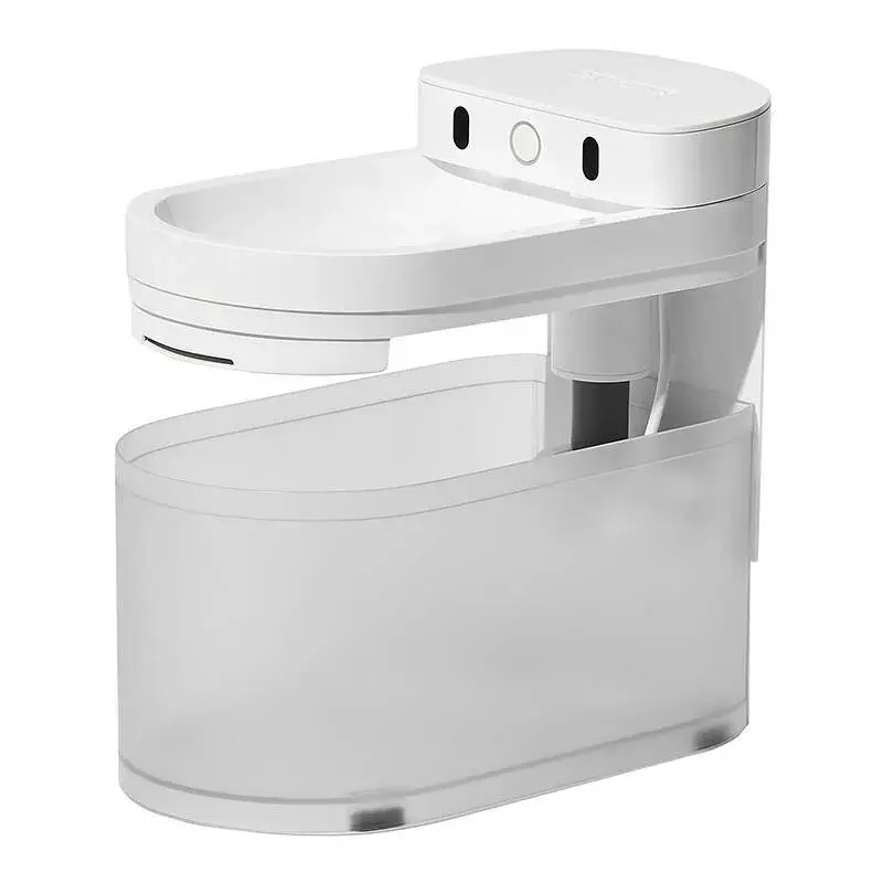 Kaķu strūklaka Catlink Pure 3 CL-WB-02 balta ar filtrācijas sistēmu un regulējamu ūdens plūsmu