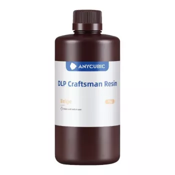 DLP sveķi AnyCubic SDHLBG-104C bēšā krāsā 1 kg SLA/DLP 3D printeriem