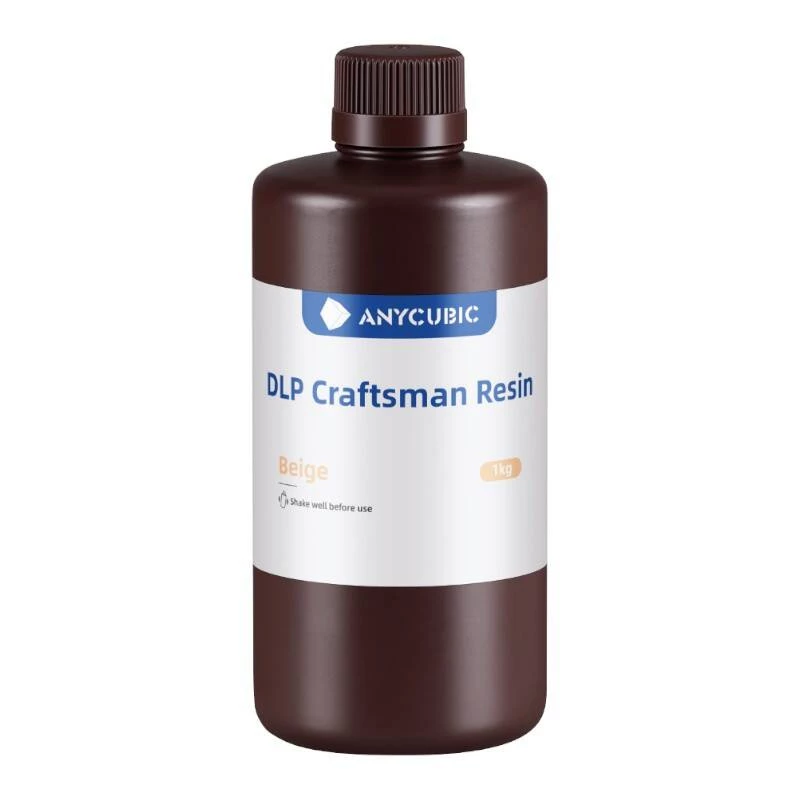 DLP sveķi AnyCubic SDHLBG-104C bēšā krāsā 1 kg SLA/DLP 3D printeriem