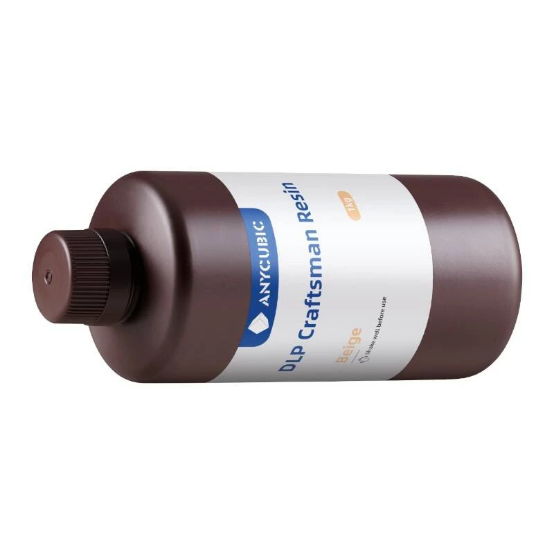 DLP sveķi AnyCubic SDHLBG-104C bēšā krāsā 1 kg SLA/DLP 3D printeriem