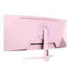 Izliekts datora monitors Arozzi Nova 34 collas (86,4 cm) 3440×1440 21:9 LED 1 ms Rozā
