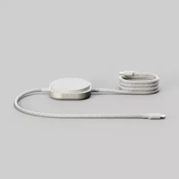 USB C-C kabelis Zens Pro 2 — USB‑C uz USB‑C, balts
