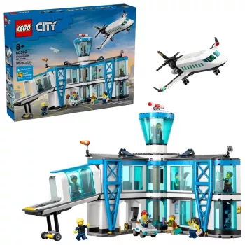 LEGO CITY 60502 Lidosta ar lidmašīnu