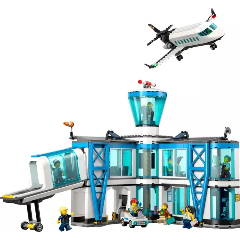LEGO CITY 60502 Lidosta ar lidmašīnu