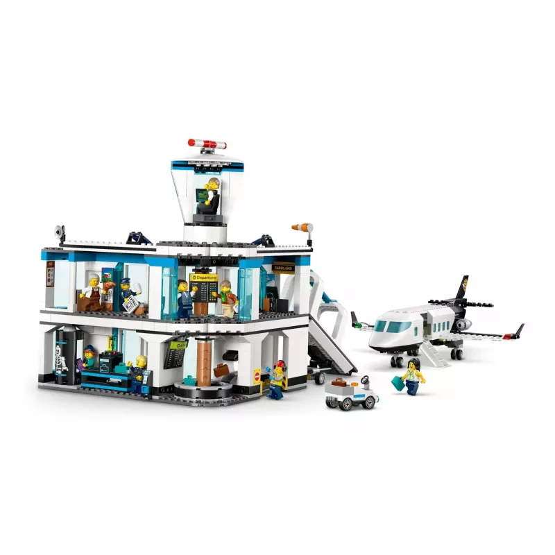 LEGO CITY 60502 Lidosta ar lidmašīnu