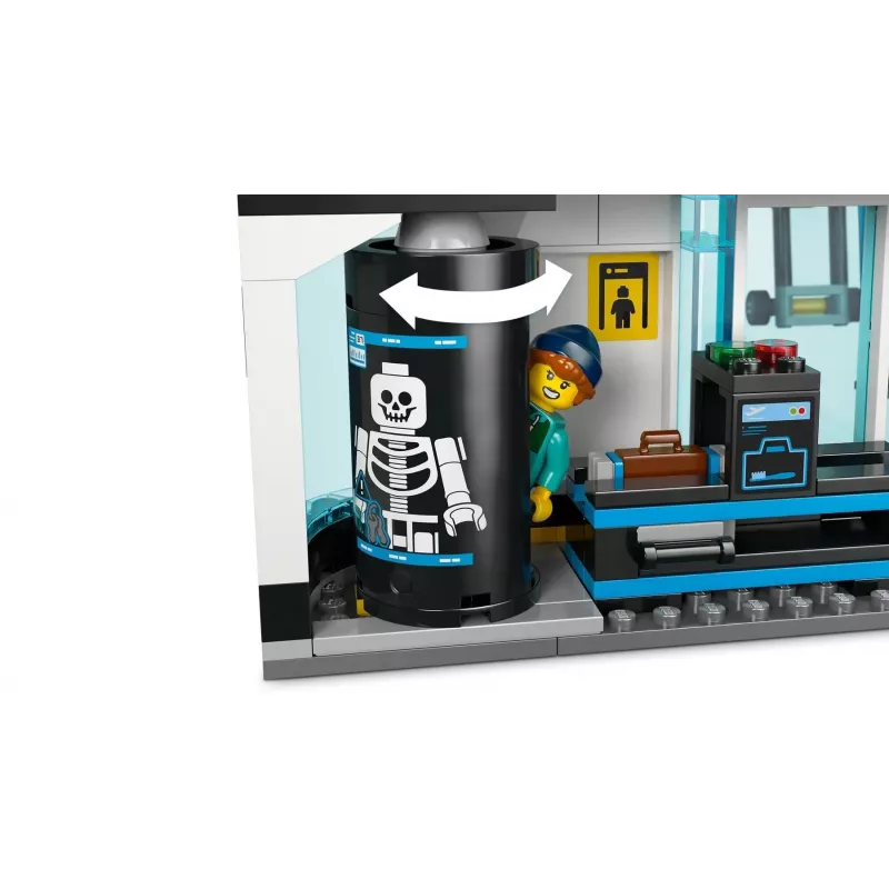 LEGO CITY 60502 Lidosta ar lidmašīnu