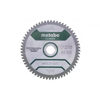 Apļveida zāģa asmens Metabo 628066000 21,6 cm