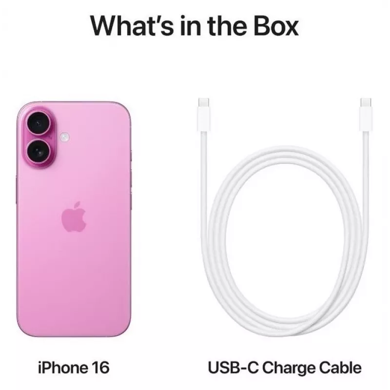 Apple iPhone 16 rozā Indijas specifikācija