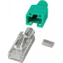 EFB Elektronik Ražotāja RJ45 Spraudnis STP TM11 Zaļš 100 gab. 3 Elementi Cat - Kabeļu/Adapteru Komplekts - Tīkls