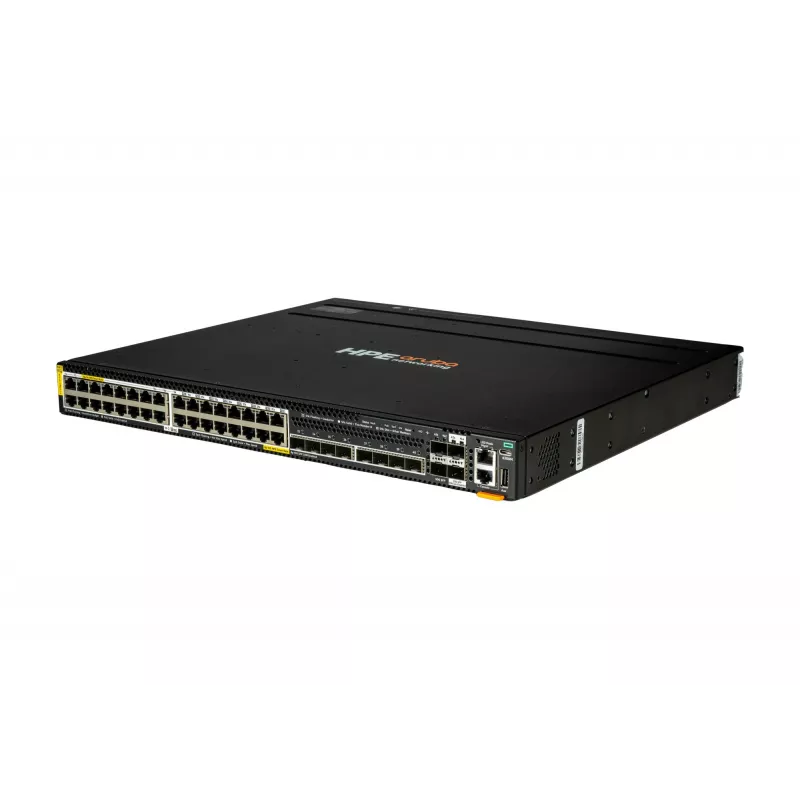HPE Aruba Networking CX 6300M 32p SmtRt 5G CL8 8p SFP+ 10G LRM 2p SFP56 50G 2p SFP28 25G MACsec komutators
