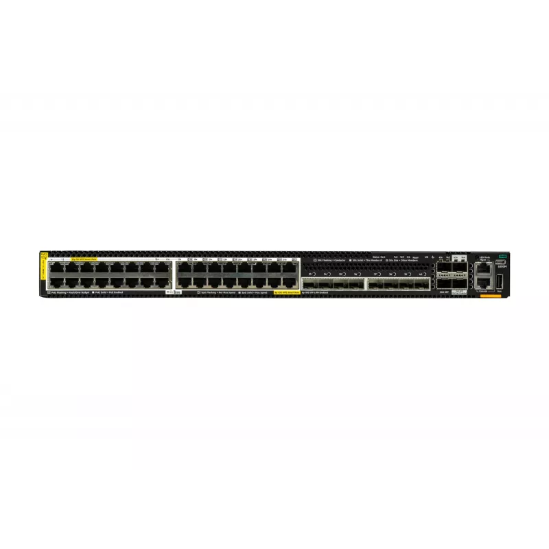 HPE Aruba Networking CX 6300M 32p SmtRt 5G CL8 8p SFP+ 10G LRM 2p SFP56 50G 2p SFP28 25G MACsec komutators