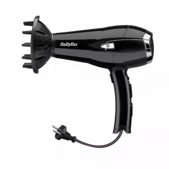 BaByliss D374DE Cordkeeper 2000 matu žāvētājs, melns