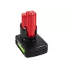 Bezvadu instrumenta akumulators Green Cell PTML12V6 12V Li-Ion 6 Ah, izmēri 6,6×9×11,1 cm