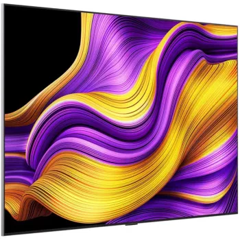 OLED77G57LW evo TV, OLED televizors 194,7 cm (77 collas), sudraba/melns, UltraHD/4K, trīskāršs uztvērējs, HDR, 120 Hz panelis