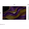OLED77G57LW evo TV, OLED televizors 194,7 cm (77 collas), sudraba/melns, UltraHD/4K, trīskāršs uztvērējs, HDR, 120 Hz panelis