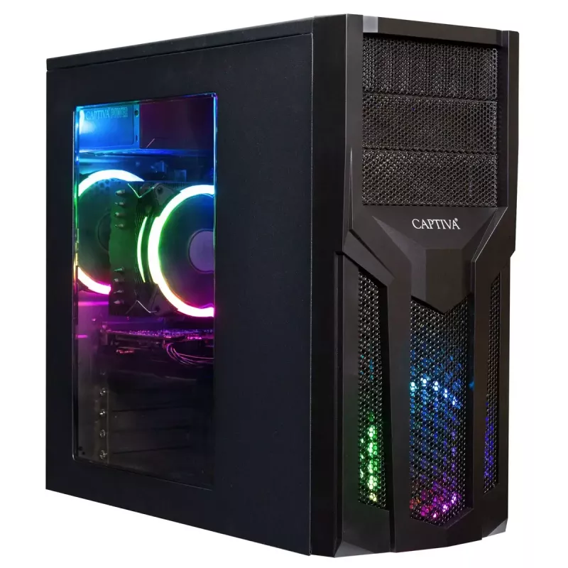 Desktop dators CAPTIVA Power Starter R80-018 AMD Ryzen 7 16 GB 1 TB SSD AMD Radeon Windows