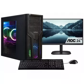 Desktop dators CAPTIVA Power Starter R80-018 AMD Ryzen 7 16 GB 1 TB SSD AMD Radeon Windows