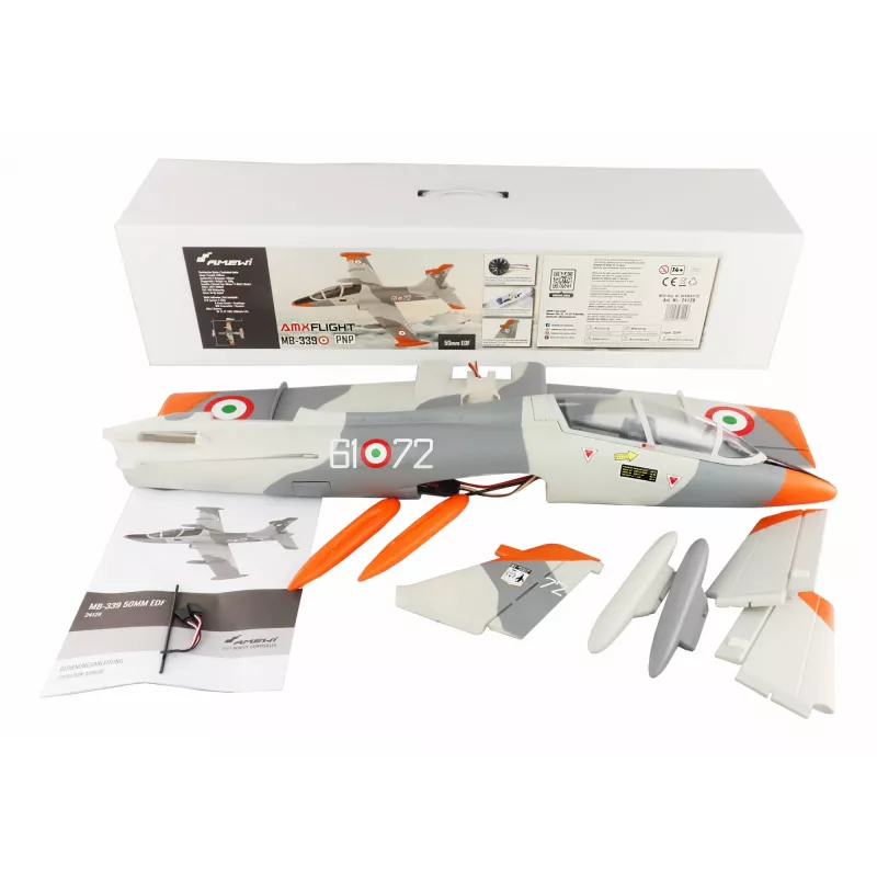 RC lidmašīna Amewi MB-339 ar elektrisko dzinēju, Ieteicamais vecums 14+, Svars 0,5 kg