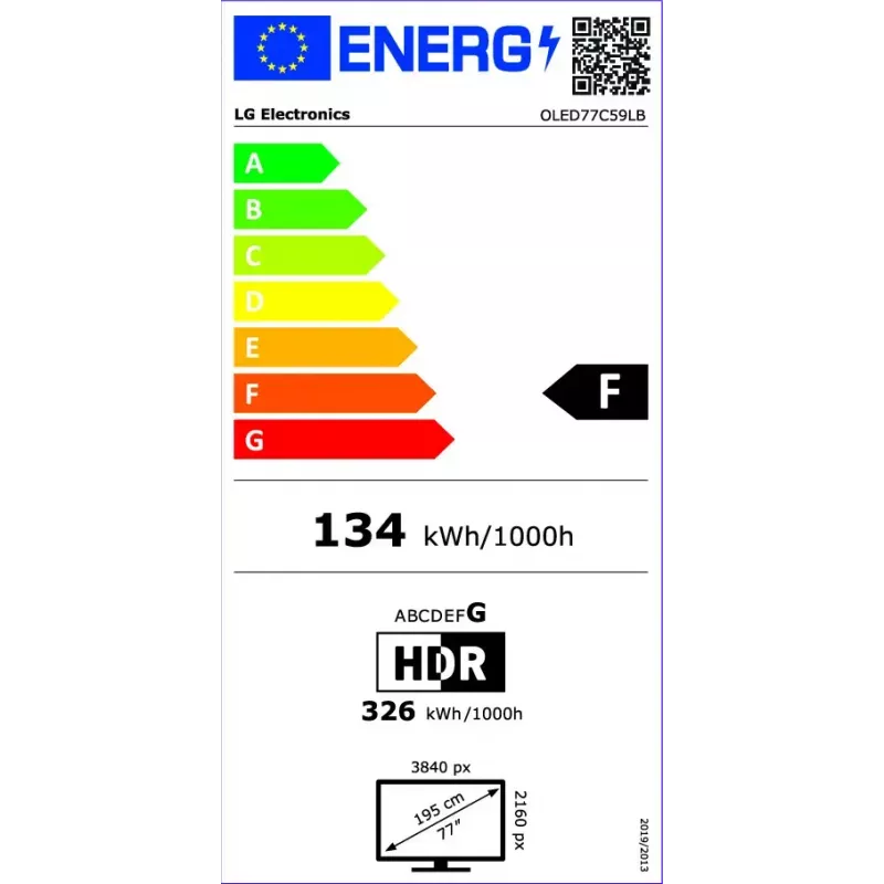 Televizors LG OLED77C58LA 77 collas 4K Ultra HD OLED 3840 x 2160