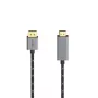 Video kabeļa adapteris Hama 00200506 1,5 m DisplayPort uz HDMI melns