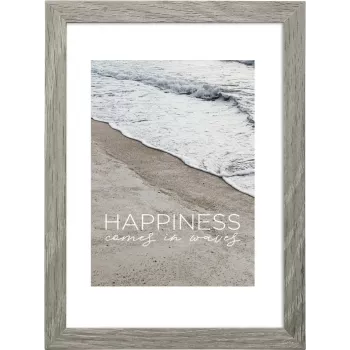 Hama Waves - Glas - MDF-Platten - Grau - Einzelbilderrahmen - Wand - 20 x 28 cm - Rechteckig