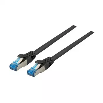 Tīkla kabelis EFB Elektronik K5525FSW.10 RJ-45 Cat6a 10 m Melns