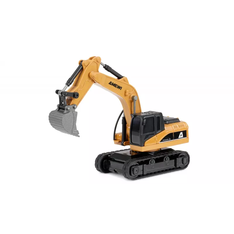 Ekskavatora RC modelis Amewi 22747 mērogā 1:64, elektrisks motors, no 6 gadu vecuma