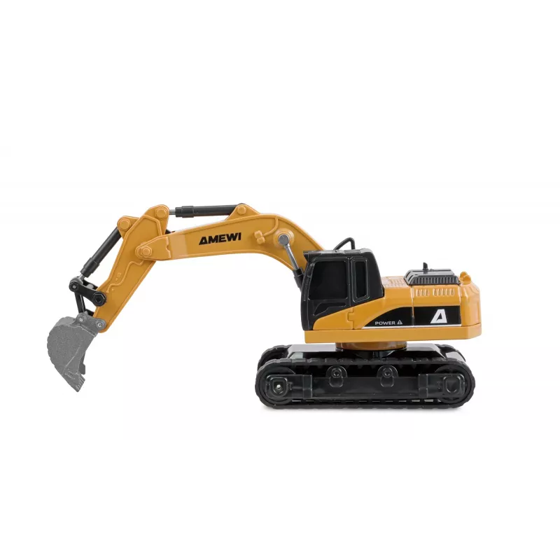 Ekskavatora RC modelis Amewi 22747 mērogā 1:64, elektrisks motors, no 6 gadu vecuma