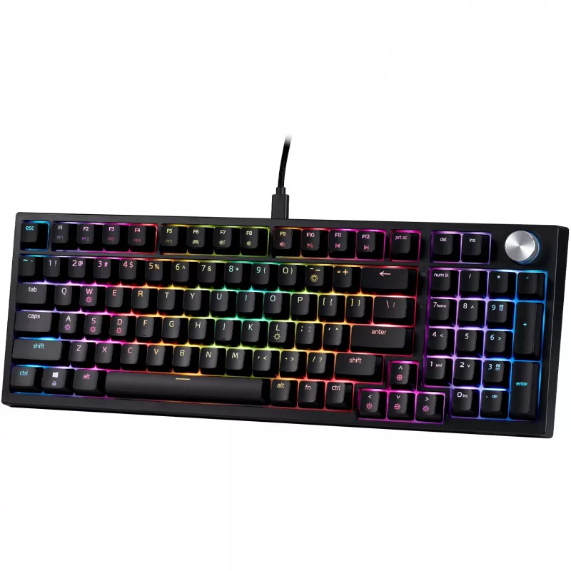 XPG Gaming tastatūra SORCERER US Layout Melns retail (75261466)