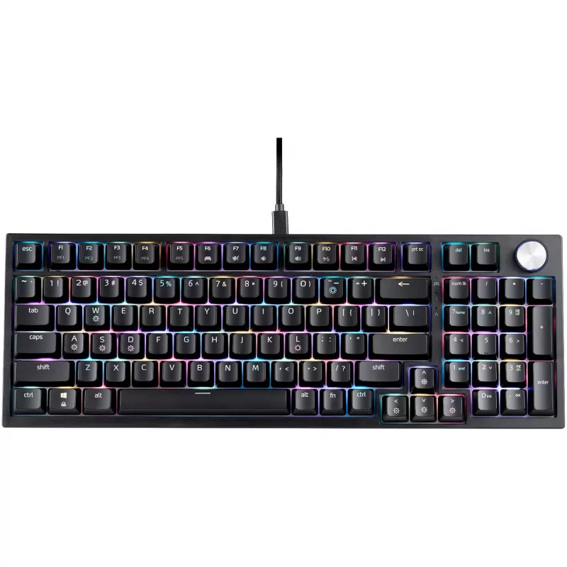 XPG Gaming tastatūra SORCERER US Layout Melns retail (75261466)