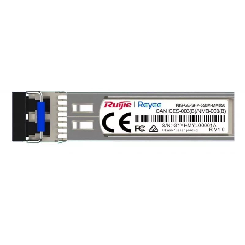 SFP raiduztvērēja modulis Ruijie Networks NIS-GE-SFP-550M-MM850 1000 Mbit/s 850 nm