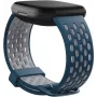 Fitbit FB174SBNVGYL - Siksniņa - Zila - Pelēka - Fitbit - Sense - Versa 3 - Alumīnijs - Silikons - Nerūsējošais tērauds
